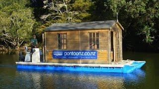 DIY Pontoon Tiny Houses