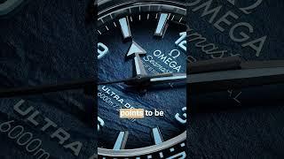 This Omega has a dial from the deepest point on earth