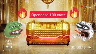 ЯЩИК БЛЕСК ЗОЛОТА ОТКРЫТИЕ В PUBG NEW STATE 100 GOLD BLING CRATE OPENING.