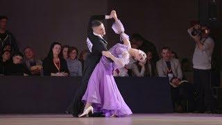 Alexey Glukhov - Anastasia Glazunova, RUS | Dancesport Cup 2019 - WDSF WO STD - solo SF