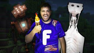 FIXZ ENCONTRA O GAROTO DO BANHO NO MINECRAFT *3% de sobrevivencia*