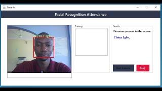 Facial Recognition Attendance System in C# Emgu CV and OpenCV