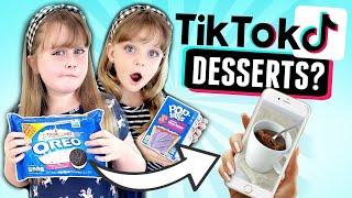 Testing Viral TIK TOK DESSERTS (TRY it or TRASH it?)