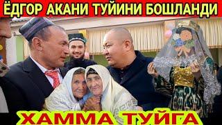 КАЛТАК БИЛАН УРАДИГАН ЭНАНИ УЙИДА ТУЙ БОШЛАНДИ (Охунов тв)