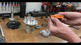 Mower Spindle Bearing Replacement : 2020 BadBoy Maverick 60 inch