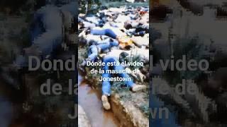 imágenes inéditas de la masacre de Jonestown