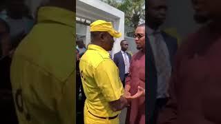 Samuel Eto’o et un agent de sécurité