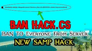 How To Ban From Server Anyone | Ban.cs Hack For Samp | Use Admin Command | SA-MP