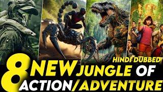 8 Most Watched Best Jungle Adventure Movies In Hindi 2024 | New Action Adventure Movies Hindi Dubbed