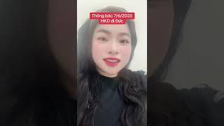 Thông báo, Hoàng Kim Dung đi Đức tiếp