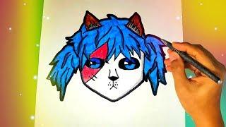 Как нарисовать Салли Фейс? How to draw Sally Face? Лёгкие рисунки для начинающих