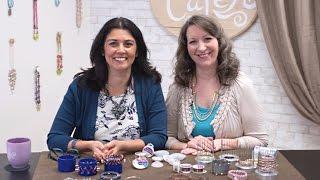 Artbeads Cafe - Beadalon Bangle Bracelets with Cynthia Kimura and Cheri Carlson