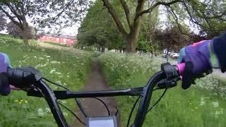 20X4 Fat Tyre Electric Bike UK / Quick Off Road Test Ride ! LUDACRIS MODE ! eBMX