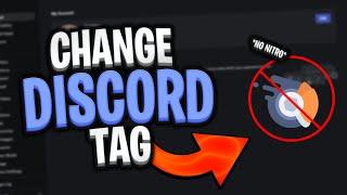 How To Change Discord Tag WITHOUT NITRO!