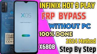 Infinix hot 9 Play FRP Bypass | Infinix hot 9 play frp Bypass Without Pc | Infinix x680B Frp Bypass