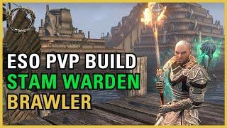 ESO Stamina Warden PVP Build: Taugrim's Brawler [High Isle]