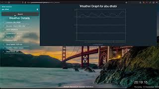 Weather Web Project with React and Material UI   #reactproject #materialUI