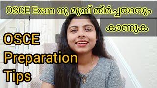 OSCE ക്കു മുമ്പ് തീർച്ചയായും കാണേണ്ട video. OSCE preparation tips for nurses, United Kingdom 