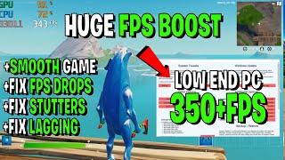 How to Fix FPS Drops & BOOST FPS in Fortnite - Chapter 3 Season 1!