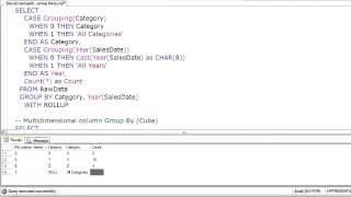 SQL Server  Filtering Groups & Adding Grand Totals