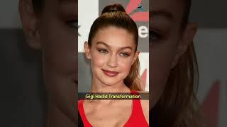 Gigi Hadid  Transformation #thenvsnow #shorts #gigihadid