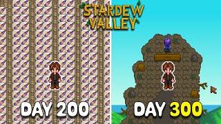 How far can I get in 300 days of Stardew Valley? (THE FINALE)