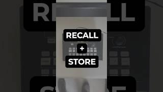 Recall and Store Presets on the Allen & Heath ME 1