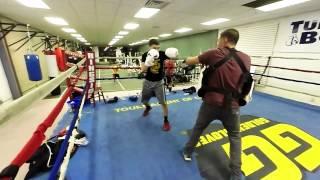 Training boxing