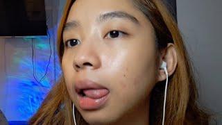 ASMR close up mouth sounds with lip smacking  u'll tingle