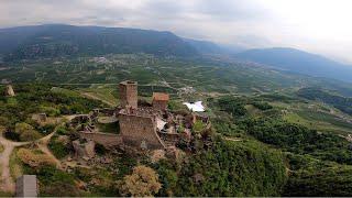 The far-out Castle Wingsuit Flight