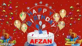 AFZAN Happy Birthday Song | Happy Birthday Wishes | Happy Birthday To You | Happy Birthday AFZAN