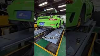 PORSCHE 991.2 GT3 RS 更換 南港 CRS +4D 賽道定位 ~ #jk #車宮 #台中麗寶廠 #porsche #911 #gt3 #gt2rs #gt3rs