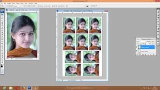 How to make passport photo action in photoshop 10 photo