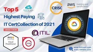 Top 5  Highest Paying  IT CertCollection of 2021