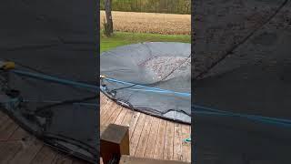 WINDPROOF pool cover