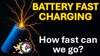 Battery charging: How fast can we really go?