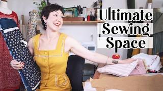 8 Sewing Spaces that will Make Your Life Easier!