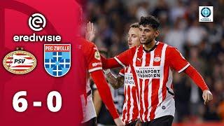 Lang und Pepi brillieren bei Torfestival! PSV überrollt Zwolle | PSV Eindhoven - PEC Zwolle