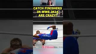 Insane Codebreaker Catch Finisher in WWE 2K14 OMG Moment