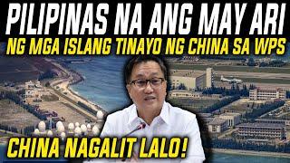 CHINA NAGALIT MGA ISLAND NA TINAYO NG CHINA SA WPS PAGMAMAY ARI NA NG PINAS REACTION AND COMMENT