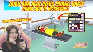 ASTAGA..SAKURANI SAKIT?? UNTUNG ADA ALAT INFUS DI RUMAH SAKIT!! SAKURA SCHOOL SIMULATOR - PART 655