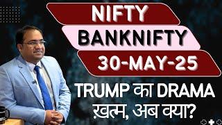 Nifty Prediction and Bank Nifty Analysis for Friday | 30 May 25 | Bank Nifty Tomorrow
