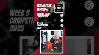 Letztes Training vor dem Wettkampf | Workout Week 9