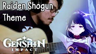 "Raiden Shogun: Nightmare" Acoustic Fingerstyle Cover (Genshin Impact)