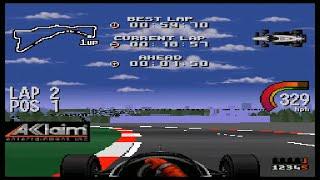 Newman-Haas Indy Car Featuring Nigel Mansell SNES - Arcade Single Race - Surfers Paradise