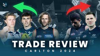 Carlton Trade Period Recap | 2024 AFL Trade Period