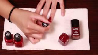 Chanel Nail Polish Vernis 2015 Troublante 675 & Singuliere 673 Review cont.