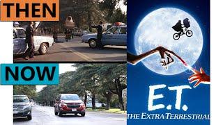 E.T. the Extra-Terrestrial | Then & Now 1981 California | Filming Locations Reshoot