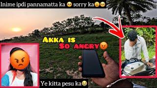 Inime ipdi pannamatta ka so sorry  | akka angry  | ye kitta pesu | Saran official