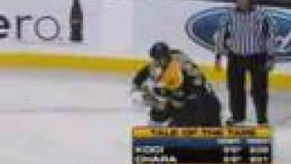 Koci vs Chara Oct 25, 2007